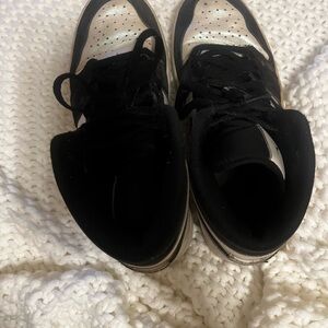 Stylish Black and White Sneakers